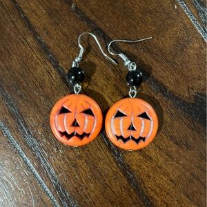 Halloween Pumpkin Earrings
